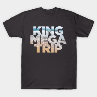 King Megatrip Neo Logo (beach) T-Shirt